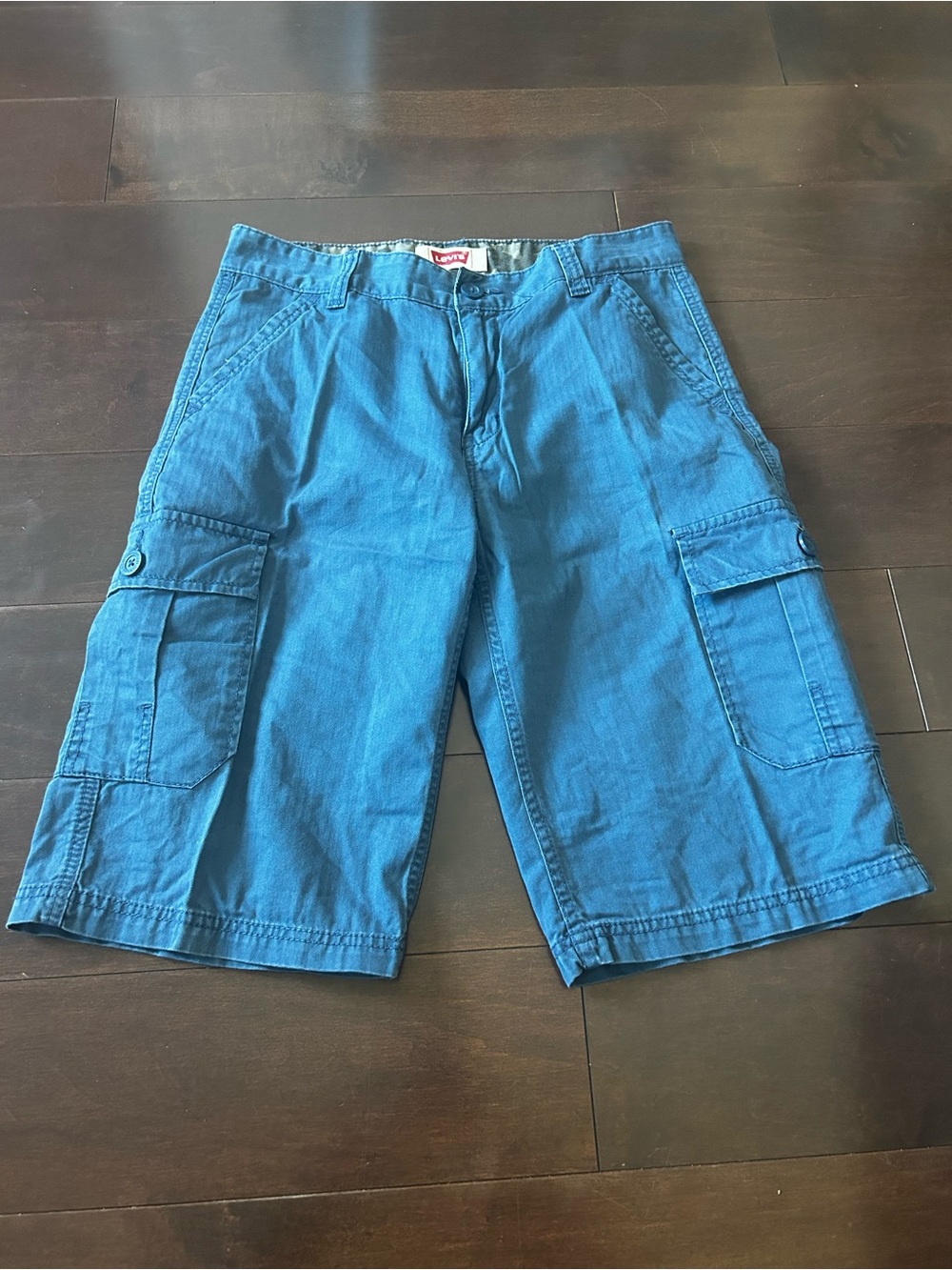 Levi's Men's Blue Cargo Shorts